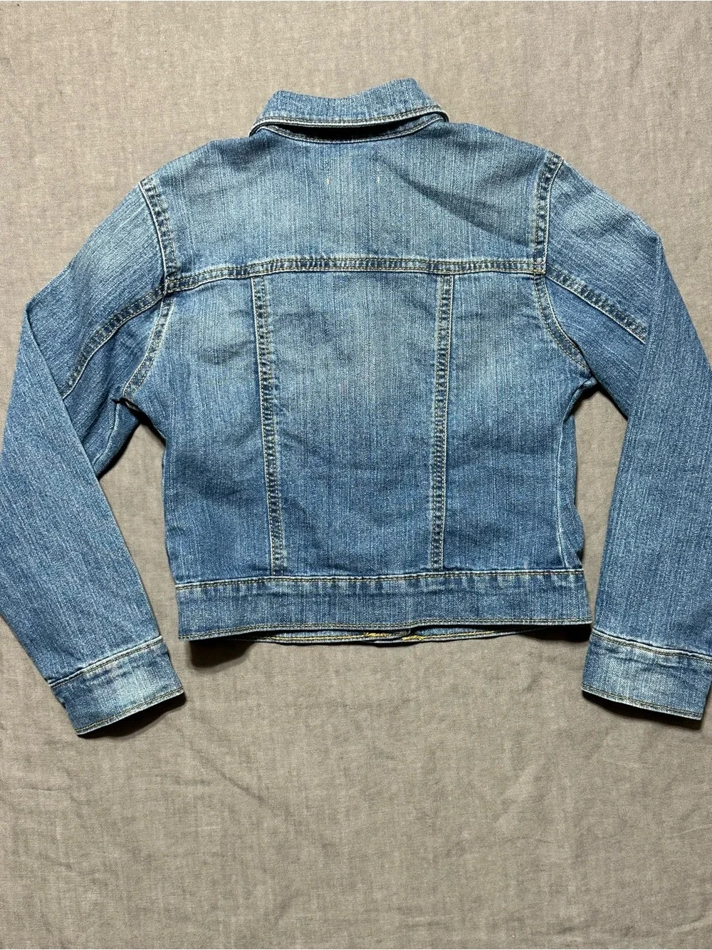 Old Navy Medium Blue Denim Trucker Jacket